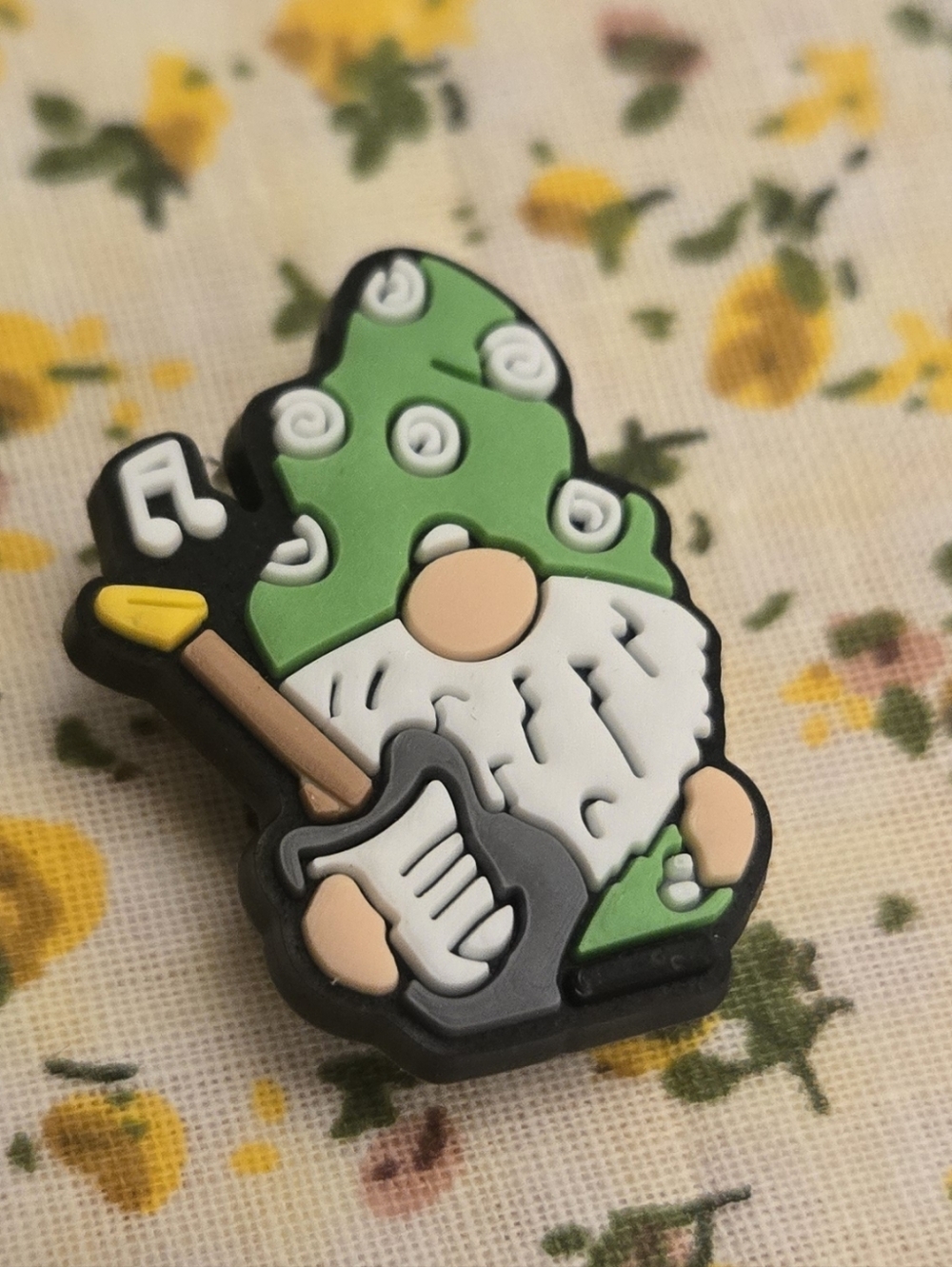 3/$10 Electric Guitar Gnome Croc Charm Jibbitz